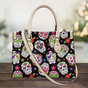 Allskullish Shoulder Handbag - Sugar Skull Edition