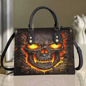 Allskullish Shoulder Handbag - Yellow Edition